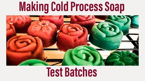Cold Process Soap Making | Making Test Batches