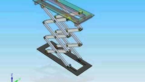 hidrolik platform    Tri-O CADD NAGERCOIL,MARTHANDAM cad animation cell +919443281238.flv