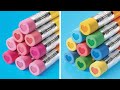 DIY Gifts for Teachers! 🎁 Amazing School Art Hacks You’ll Love! Easy Drawing Hacks by 123GO!