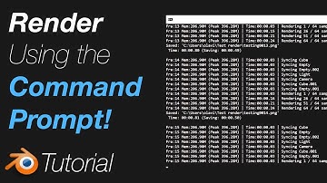How to Render Using the Command Prompt