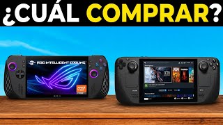 ROG Ally X VS Steam Deck OLED (Comparación 2026) | Steam Deck o ASUS ROG Ally