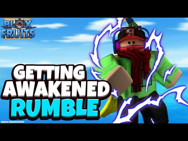 Awakened Rumble Showcase, Blox Fruits