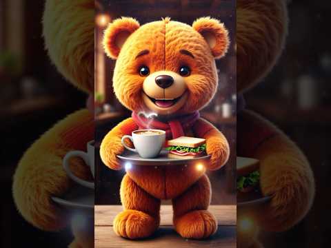Привет! #открытка #красота #cute #привет #мишка #арт #funny