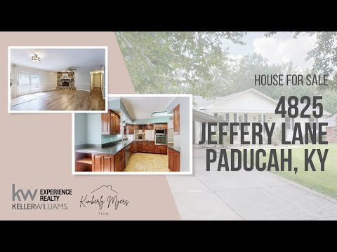 4825 Jeffery Lane, Paducah, KY home video tour