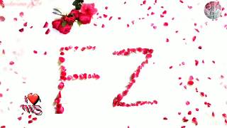 F.z Letter Whatsapp Status Video Wajah Tum Ho.. Tulsi Kumar Singer Song Status Cutenessfz24