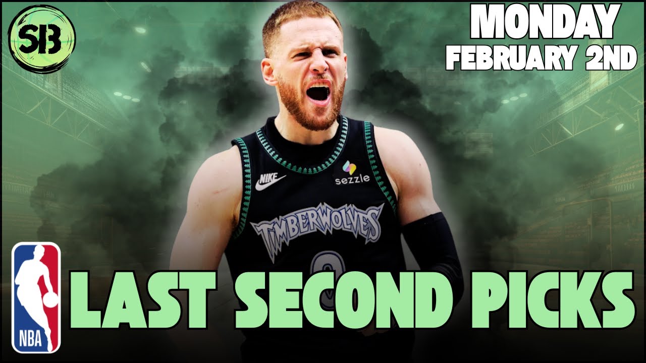 NBA Slate Breakdown | Player Props, Best Bets, Value Hunting | Monday February 2nd