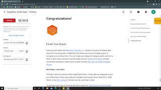Dataflow: Qwik Start - Python | Qwiklabs [GSP207]