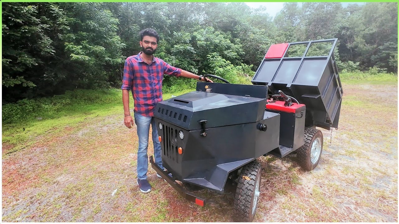 Agriculture Mini Dumper Machine | Farm Mini Truck | Agriculture Mini Trolley Hydraulic