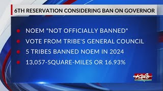 Tribal secretary: Noem 'not officially banned'