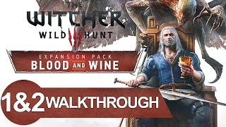 The Witcher 3 Blood And Wine Quest 1 Envoys, Wineboys And Quest 2 The Beast Of Toussaint Walkthrough