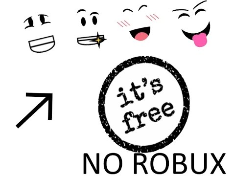 How To Get Free Faces On Robloxno Robuxread Desc - roblox face err