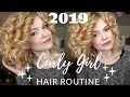 2019 Curly Hair Routine | WASH & STYLE (Curly Girl) 2b/c & 3a