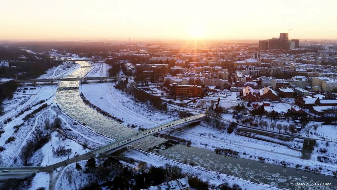 ŚRYŻ NA WARCIE. POZNAŃ Z LOTU PTAKA