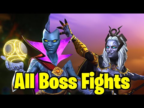 All Uncollected Boss Fights - FROM BEYOND - Marvel Contest of Champions