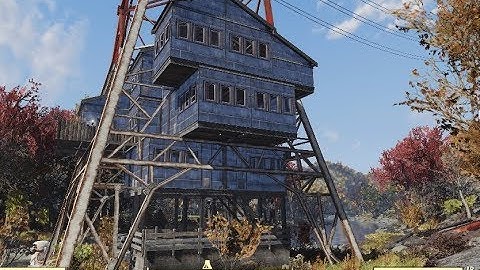 Fallout 76 Power Line Tower Home CAMP