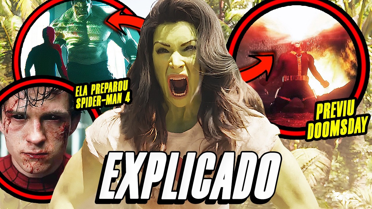 EXPLICADO! TODOS OS 122 DETALHES EM SHE HULK! SAGA MARVEL (HISTORIA COMPLETA)