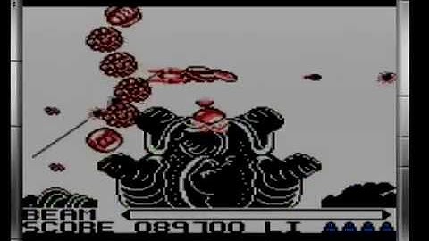 Gameboy R-Type Easy + Hard Loop 137260 Points, No Deaths Walkthrough