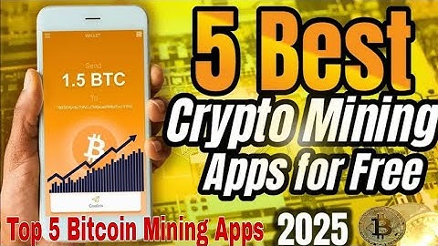 TOP Free 5 Bitcoin Mining Apps/Websites For Android and IOS!  | Bitcoin Mining 2025 | Live Withdraw