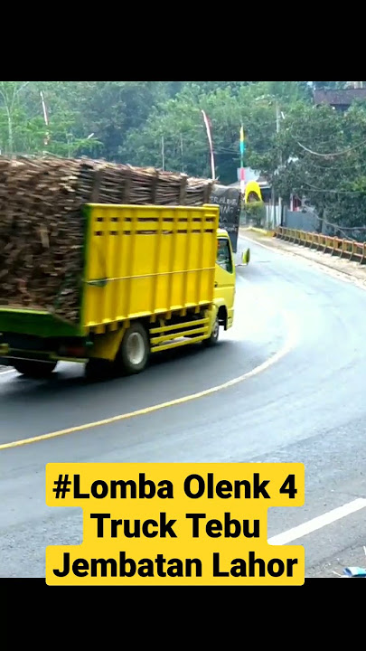Lomba Oleng 4 Truk Tebu Di Jembatan Lahor #shorts #rodapro #truckoleng