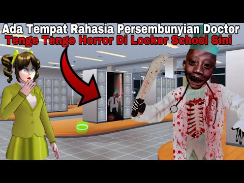 ADA TEMPAT RAHASIA BARU PERSEMBUNYIAN DOCTOR TENGE TENGE HORROR DI LOCKER SCHOOL DI SINI😱🔥❌⁉️