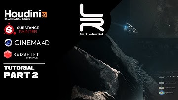 Final destination in Cinema 4D, Houdini, Redshift, After effect, substance painter -Tutorial Part 2