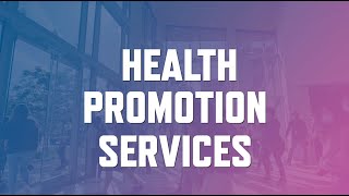 Health Promotion Services