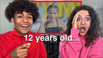 REACTING TO MY OLD MUSIC VIDEOS!!! **cringe**