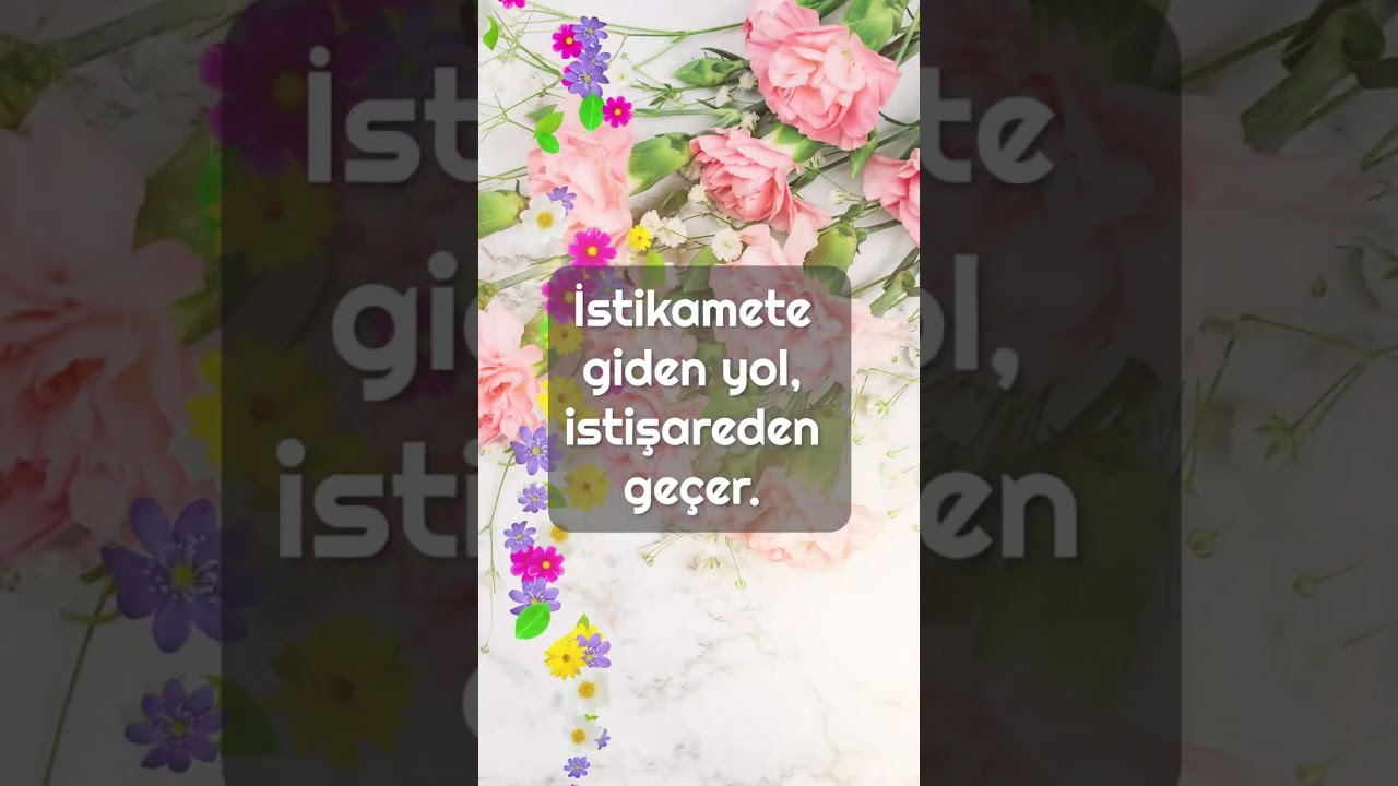 Güzel Sözlerle Güne Başlamak İsteyenlere | Cuma Hürmetine Dualarnız kabul Olsun İNŞAALLAH