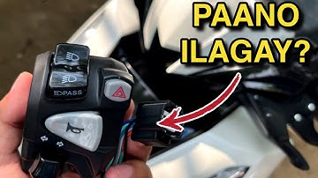 Plug and Play Handle Switch na may Hazard at Passing para sa Click V3 | Moto Arch