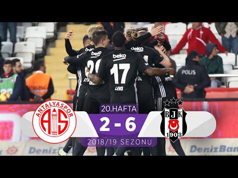 Antalyaspor (2-6) Beşiktaş | 20. Hafta - 2018/19