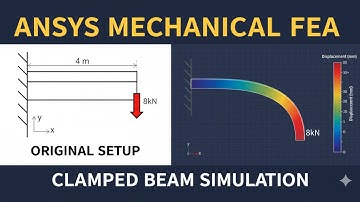 Cantilever Beam Analysis in ANSYS Mechanical | Static Structural FEA Tutorial