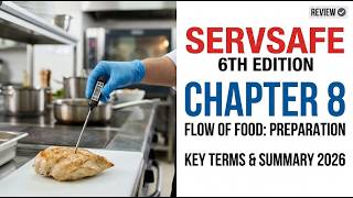 SERVSAFE 6TH EDITION COURSEWORK – CHAPTER 8 KEY TERMS & SUMMARY 2026 🔥🍽️ 52 Q&A TO PASS 🚀🏆