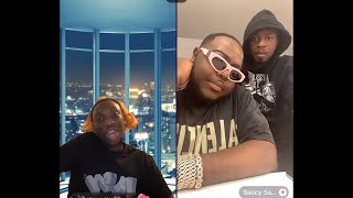 Terry Reloaded Live with Saucy Santana On Tik Tok 7\/25\/23