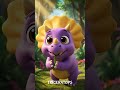 Triceratops Tanduk Tiga! 🦕 Lagu Dinosaurus Seru untuk Anak #shorts  #sobatdino #dinosaurus