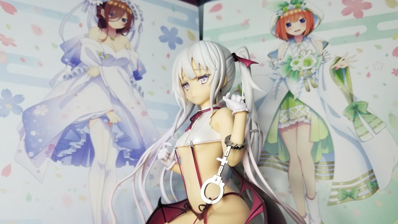PIELUS Figura de anime de niña Ecchi Fubin Na Akuma-chan Dx Ver. 16
