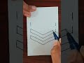 3D Drawings For Kids Step By Step | Easy 3D Drawing Idea #shorts #drawing #3ddrawing #easy #3dart
