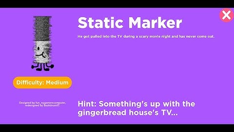 How to find Static Marker - Find The Markers