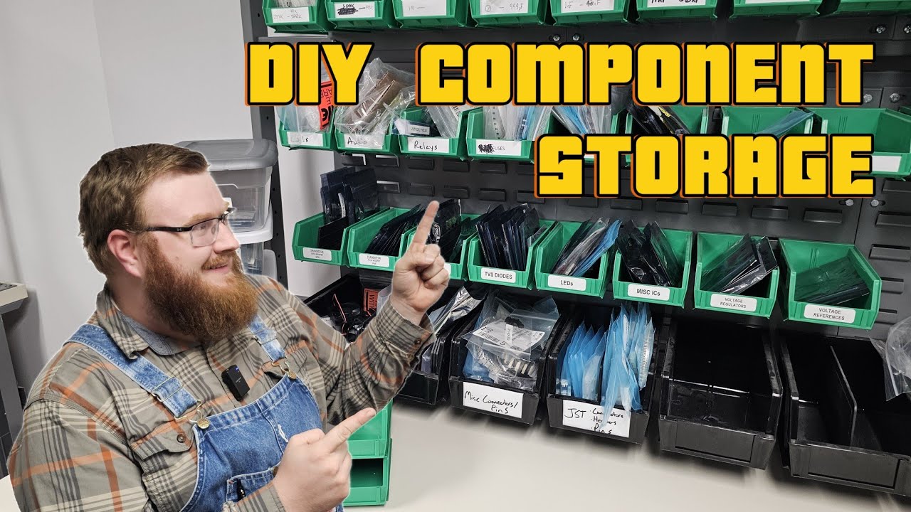 The BEST Way To Organize Your Components!!! - YouTube