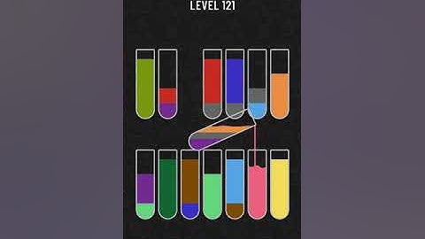 【Water Sort Puzzle】 Level 121