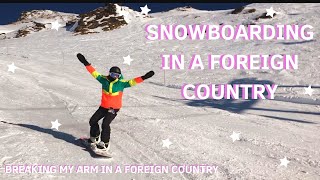 what its like snowboarding in Italy