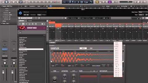 Maschine 2 MIDI into Logic Pro X