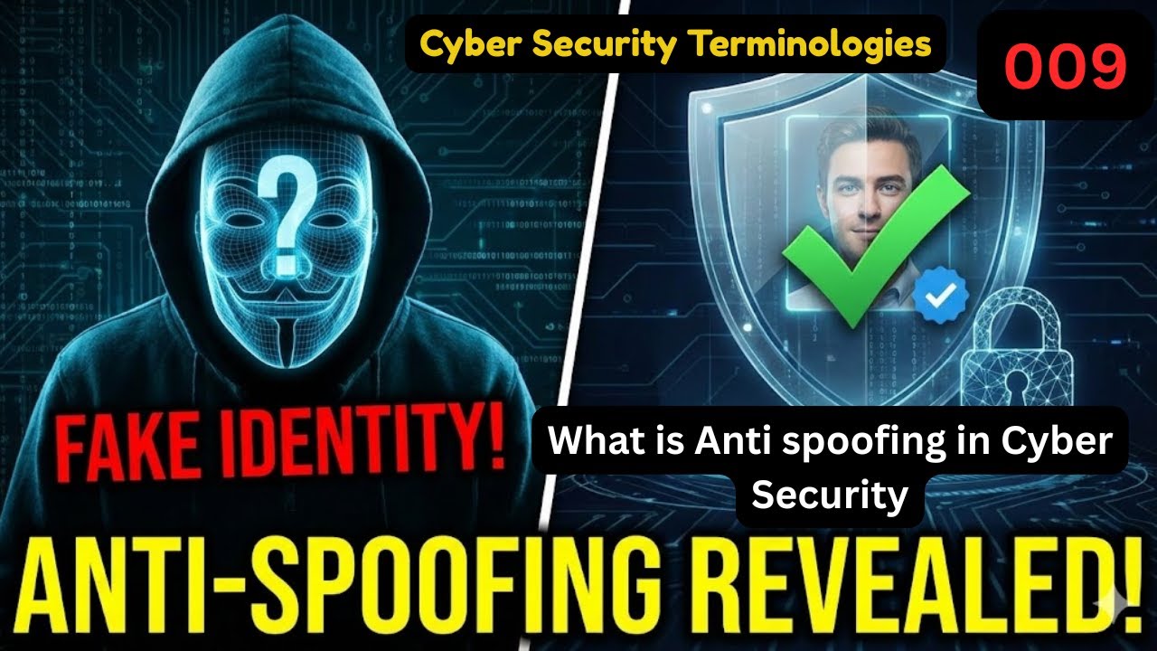 What is Anti spoofing in Cyber Security in English