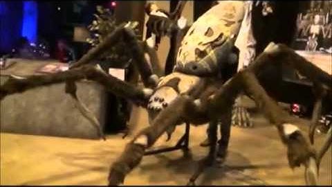 Actor Giant Spider HAUNTEDPROPS COM