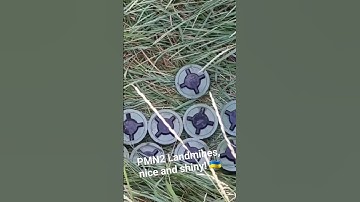 PMN2 Landmines, nice and shiny! 🇺🇦🔥 #ukraine #war #landmines #shorts #short #russiaukrainewar #eod