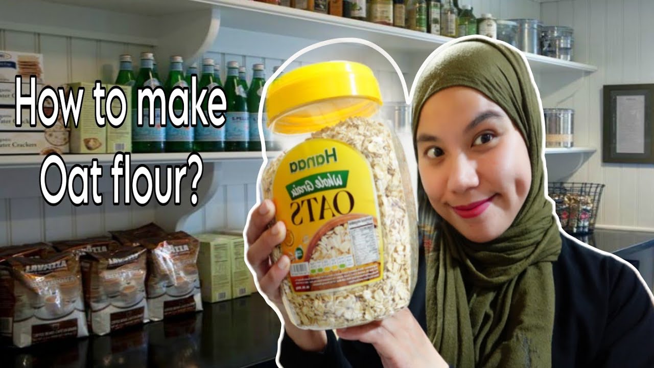How to make Oats Flour?Hanna whole grain oats YouTube