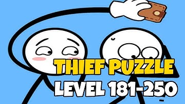 Thief Puzzle Level 181-250 Walkthrough WEEGOON