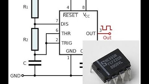 555 Astable  multivibrator / Adjustable period flasher / Light intenisity indicator