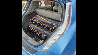 DIY 52KWH Nissan Leaf 28Kwh Extender Battery Pt1