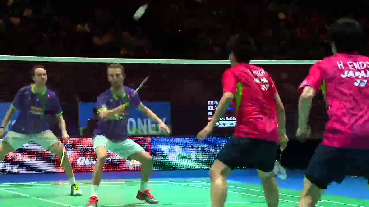 H. Endo/K. Hayakawa vs M. Boe/C. Mogensen  | MD SF Match 5 - Yonex All England Open 2015