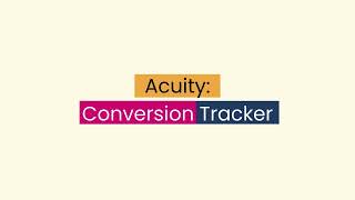 Acuity Conversion Tracker